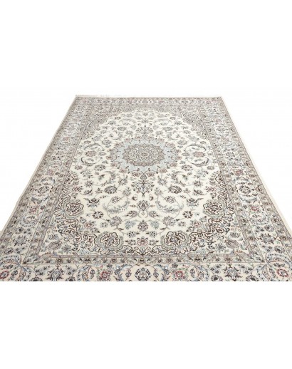 Tappeto Nain 9La Persia bianco 197x293