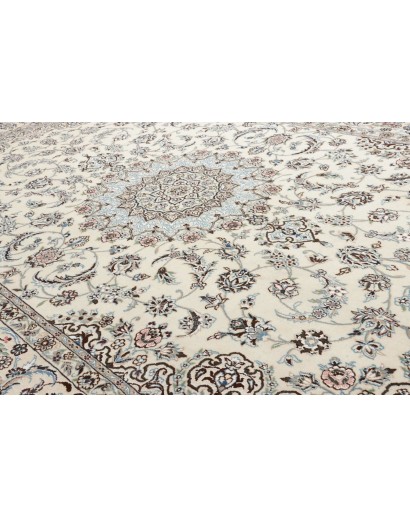 Tappeto Nain 9La Persia bianco 197x293