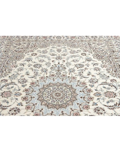 Tappeto Nain 9La Persia bianco 197x293