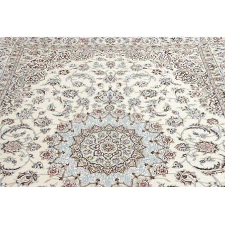 Tappeto Nain 9La Persia bianco 197x293
