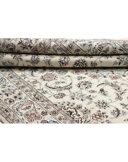 Tappeto Nain 9La Persia bianco 197x293