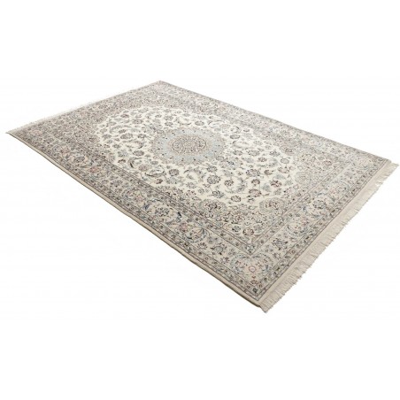 Tappeto Nain 9La Persia beige bianco 194x297