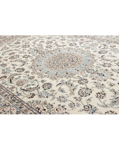 Tappeto Nain 9La Persia beige bianco 194x297