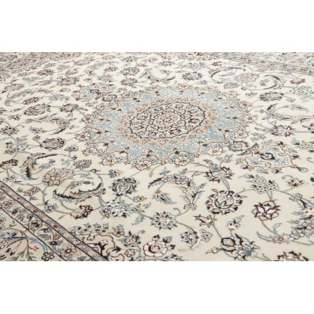 Tappeto Nain 9La Persia beige bianco 194x297
