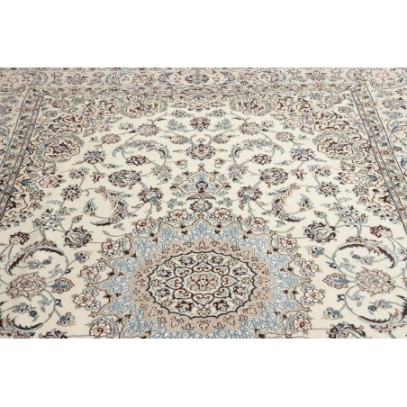 Tappeto Nain 9La Persia beige bianco 194x297