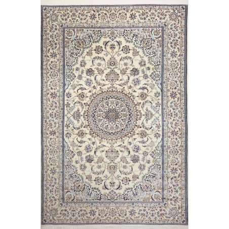 Tappeto Nain 9La Persia beige bianco 204x304