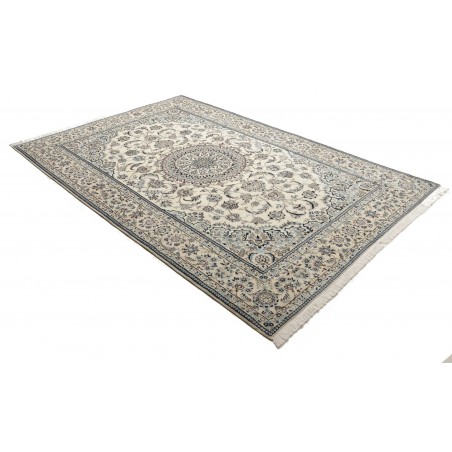 Tappeto Nain 9La Persia beige bianco 204x304