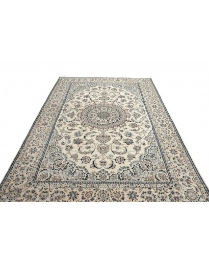 Tappeto Nain 9La Persia beige bianco 204x304