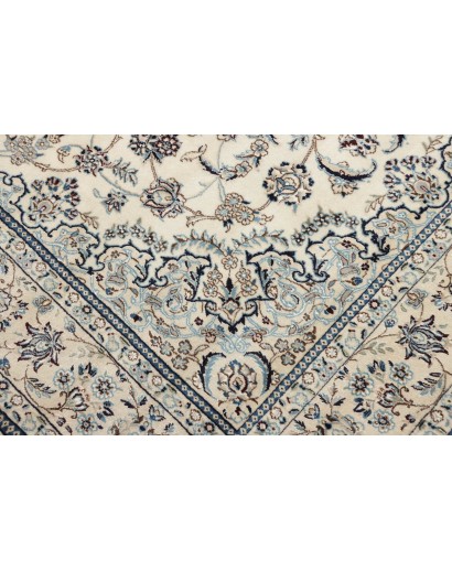 Tappeto Nain 9La Persia beige bianco 204x304