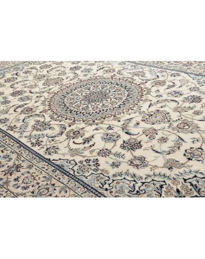 Tappeto Nain 9La Persia beige bianco 204x304