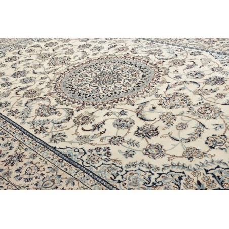 Tappeto Nain 9La Persia beige bianco 204x304