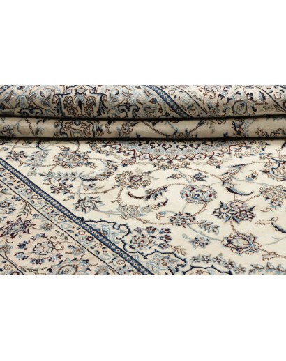 Tappeto Nain 9La Persia beige bianco 204x304