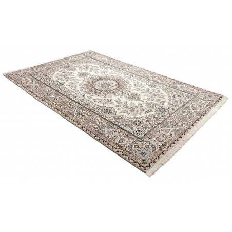 Tappeto Nain 9La Persia bianco grigio 200x310