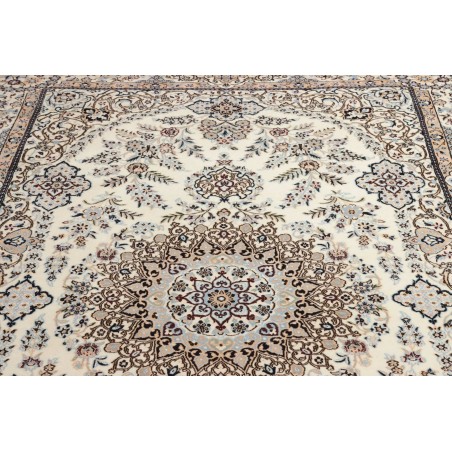 Tappeto Nain 9La Persia bianco grigio 200x310