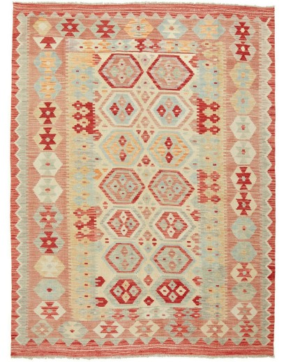 Tappeto Kilim Afghanistan marrone 150x199