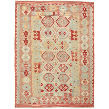 Tappeto Kilim Afghanistan marrone 150x199