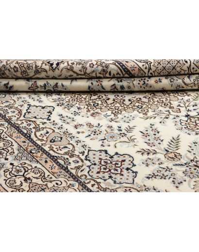 Tappeto Nain 9La Persia bianco grigio 200x310
