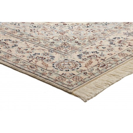 Tappeto Nain 9La Persia bianco grigio 210x332