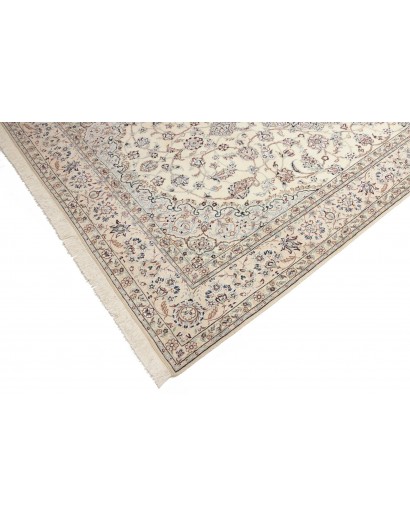 Tappeto Nain 9La Persia bianco grigio 210x332