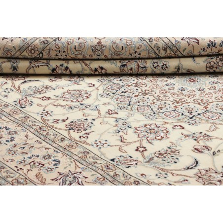 Tappeto Nain 9La Persia bianco grigio 210x332