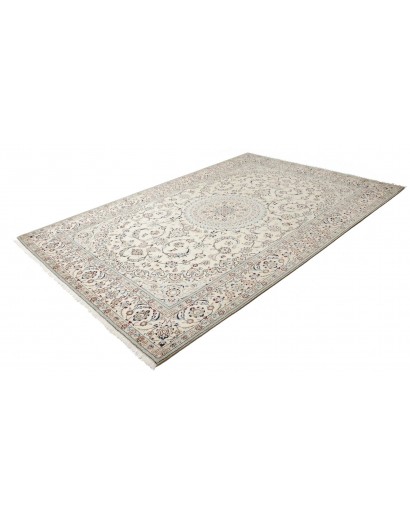 Tappeto Nain 9La Persia bianco grigio 204x298