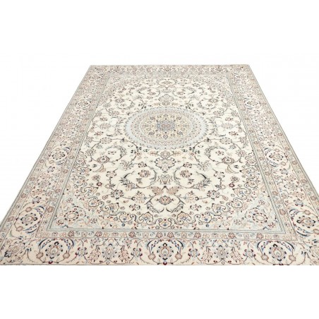 Tappeto Nain 9La Persia bianco grigio 204x298