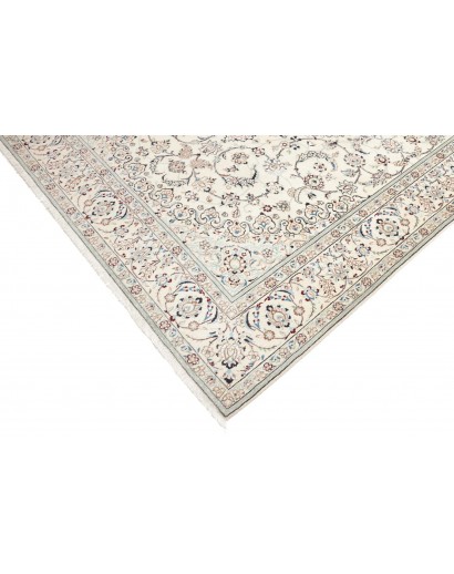 Tappeto Nain 9La Persia bianco grigio 204x298