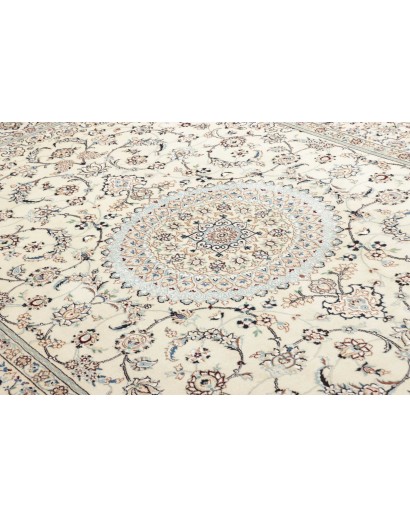Tappeto Nain 9La Persia bianco grigio 204x298