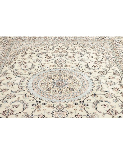 Tappeto Nain 9La Persia bianco grigio 204x298