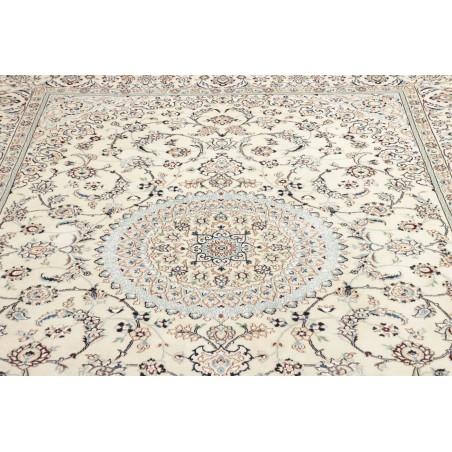 Tappeto Nain 9La Persia bianco grigio 204x298