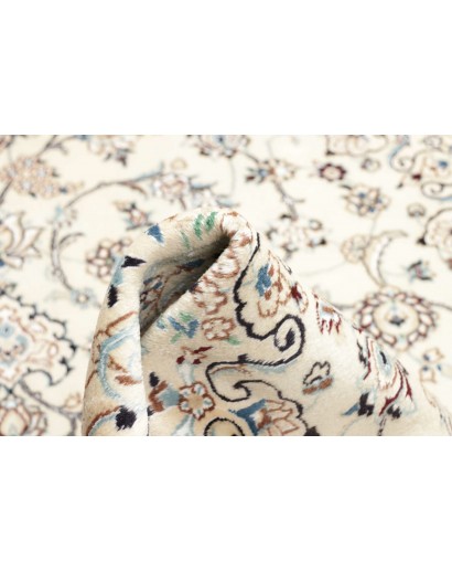 Tappeto Nain 9La Persia bianco grigio 204x298