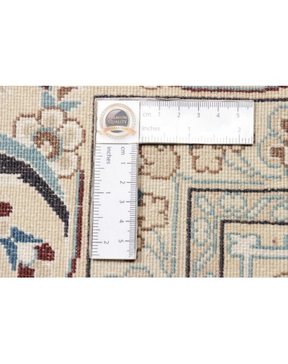 Tappeto Nain 9La Persia bianco grigio 204x298