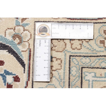 Tappeto Nain 9La Persia bianco grigio 204x298