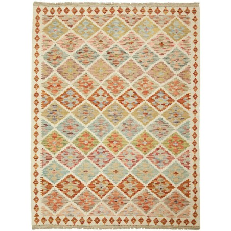 Tappeto Kilim Afghanistan marrone 150x198