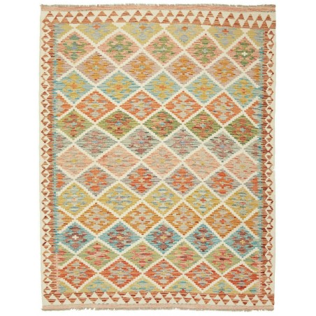 Tappeto Kilim Afghanistan marrone beige 153x199