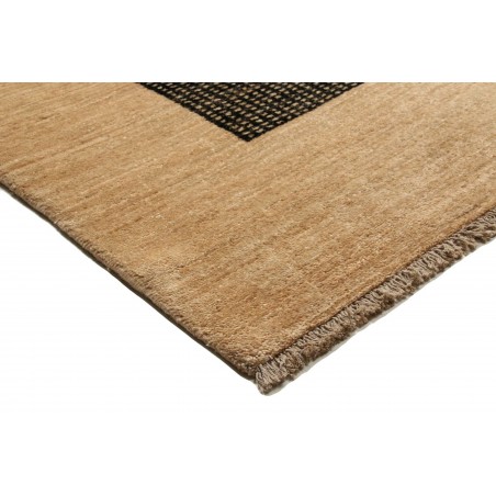 Tappeto Shayan Pakistan marrone grigio 168x240