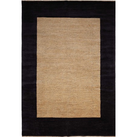 Tappeto Shayan Pakistan blu marrone 142x201