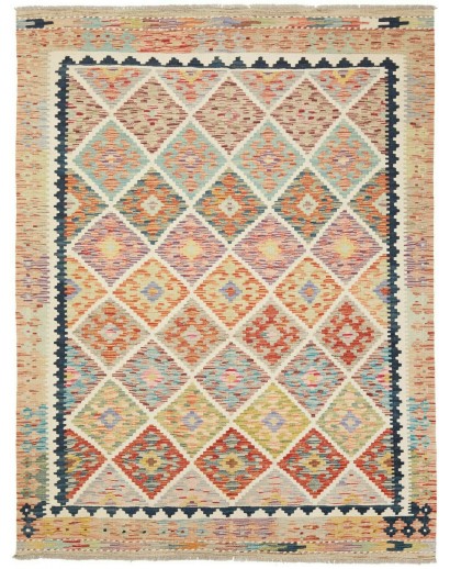 Tappeto Kilim Afghanistan marrone 148x215