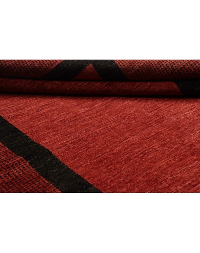 Tappeto Shayan Pakistan marrone rosso 253x302