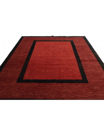 Tappeto Shayan Pakistan marrone rosso 260x366