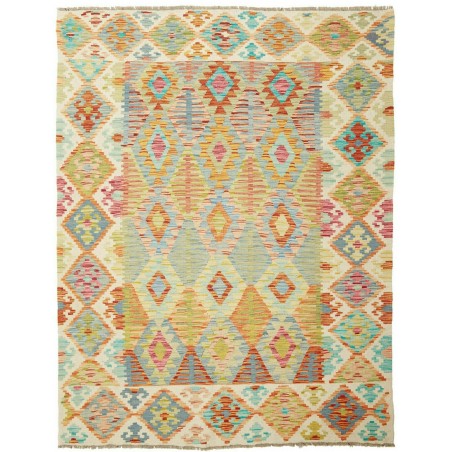 Tappeto Kilim Afghanistan marrone beige 160x207