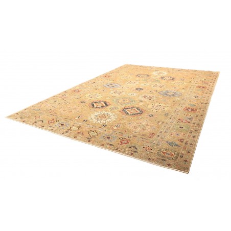 Tappeto Kazak Fine Pakistan marrone bianco 279x374