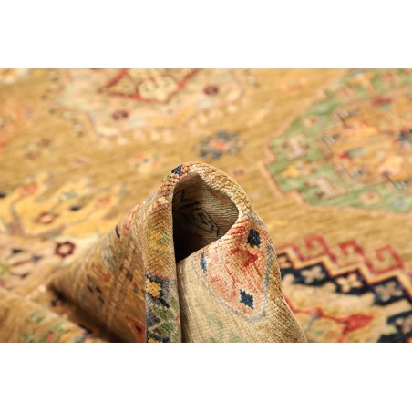 Tappeto Kazak Fine Pakistan marrone bianco 279x374
