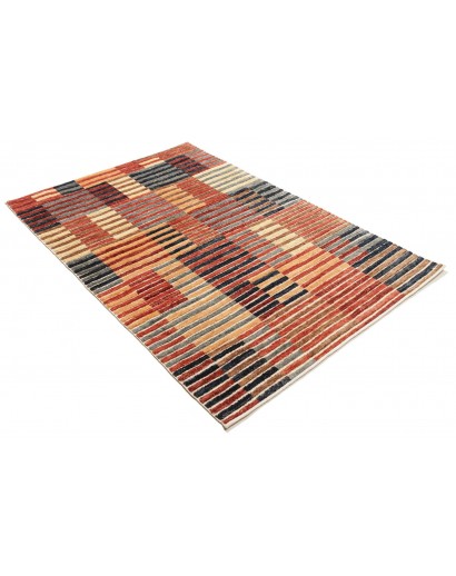 Tappeto Barjesta Pakistan arancione giallo 125x190