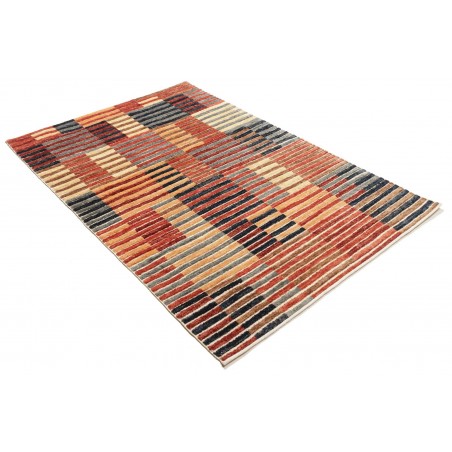 Tappeto Barjesta Pakistan arancione giallo 125x190