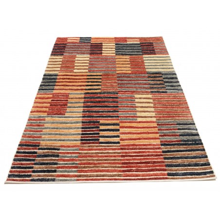 Tappeto Barjesta Pakistan arancione giallo 125x190