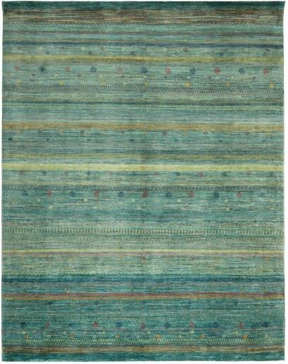 Tappeto Royal Gabbeh Pakistan bianco verde 242x310