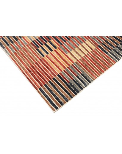 Tappeto Barjesta Pakistan arancione giallo 125x190