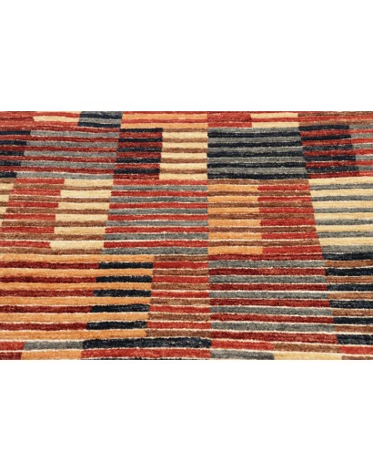 Tappeto Barjesta Pakistan arancione giallo 125x190