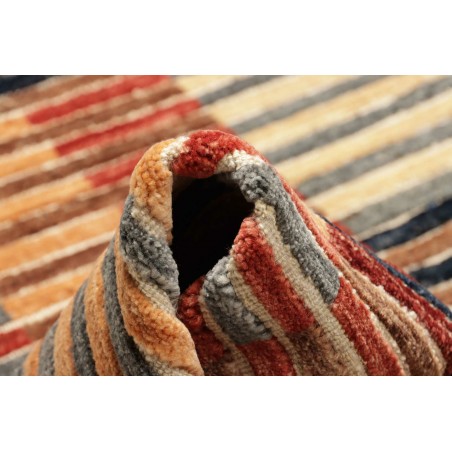 Tappeto Barjesta Pakistan arancione giallo 125x190